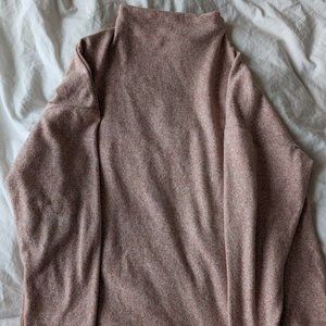 UNIQLO Pink Turtleneck Sweater
